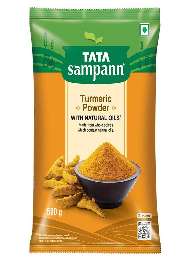 Tata Sampann Turmeric Powder With Natural Oils, 500g - Image 1